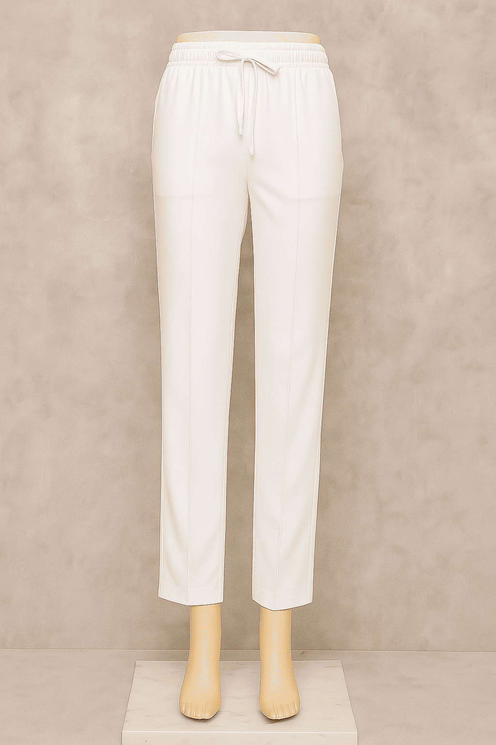 D.Gokuldas NX - White Straight Pant